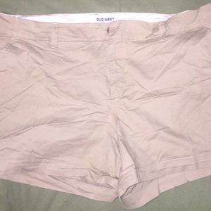 Twill Tan Shorts